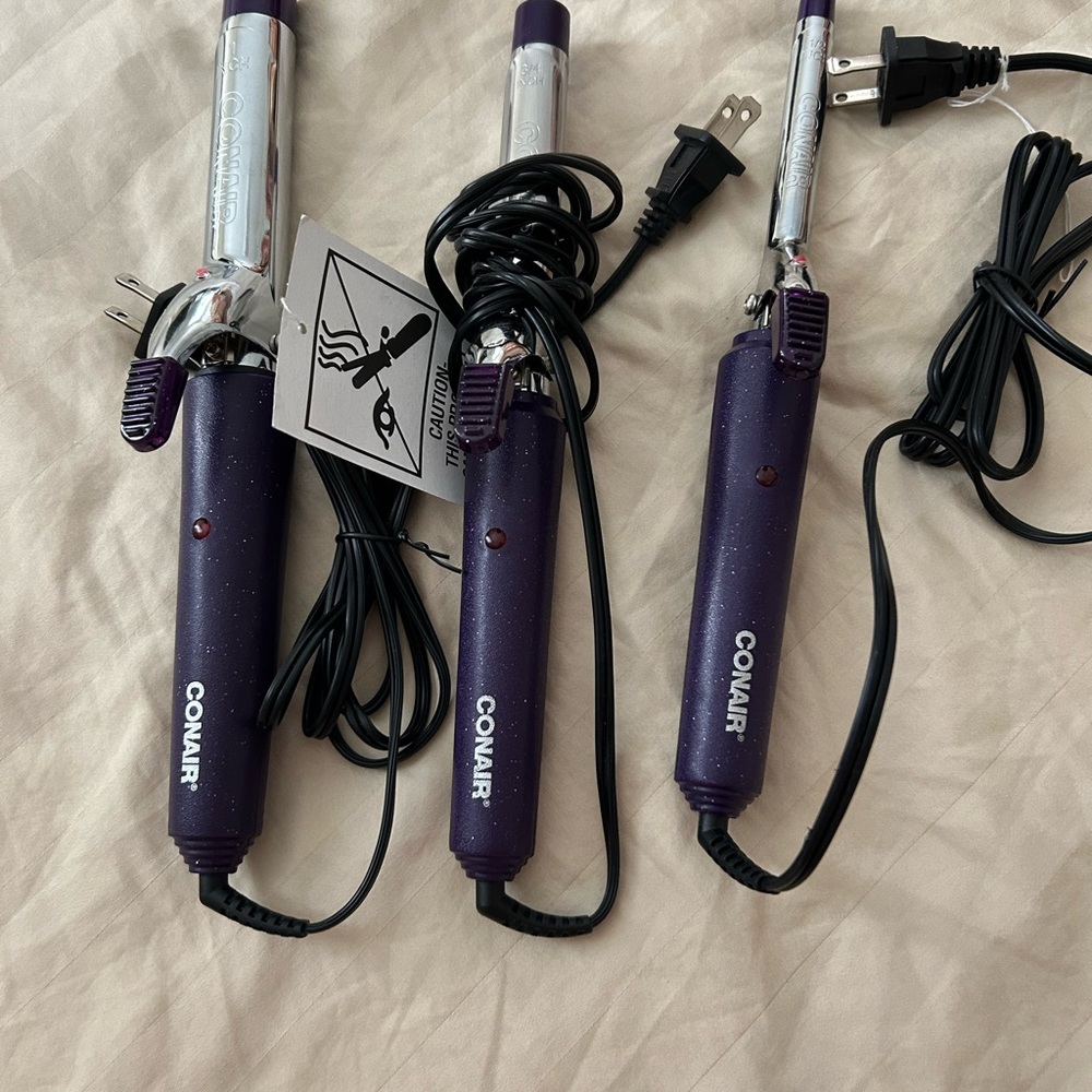Conair Purple Curling Irons Set